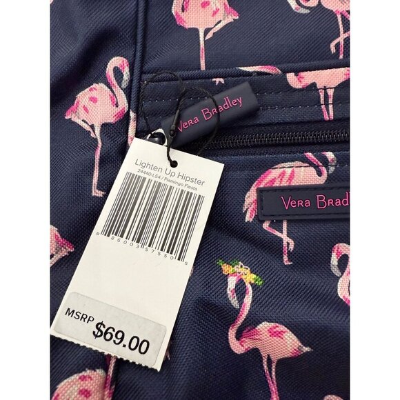 Vera Bradley Lighten Up Hipster Crossbody Bag, Flamingo Fiesta & WALLET NWTS!! - Picture 3 of 10